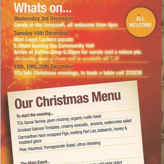 Christmas at Pennard & Three Cliffs Coffee Shop